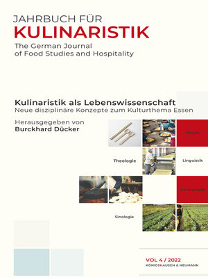 cover image of Kulinaristik als Lebenswissenschaft